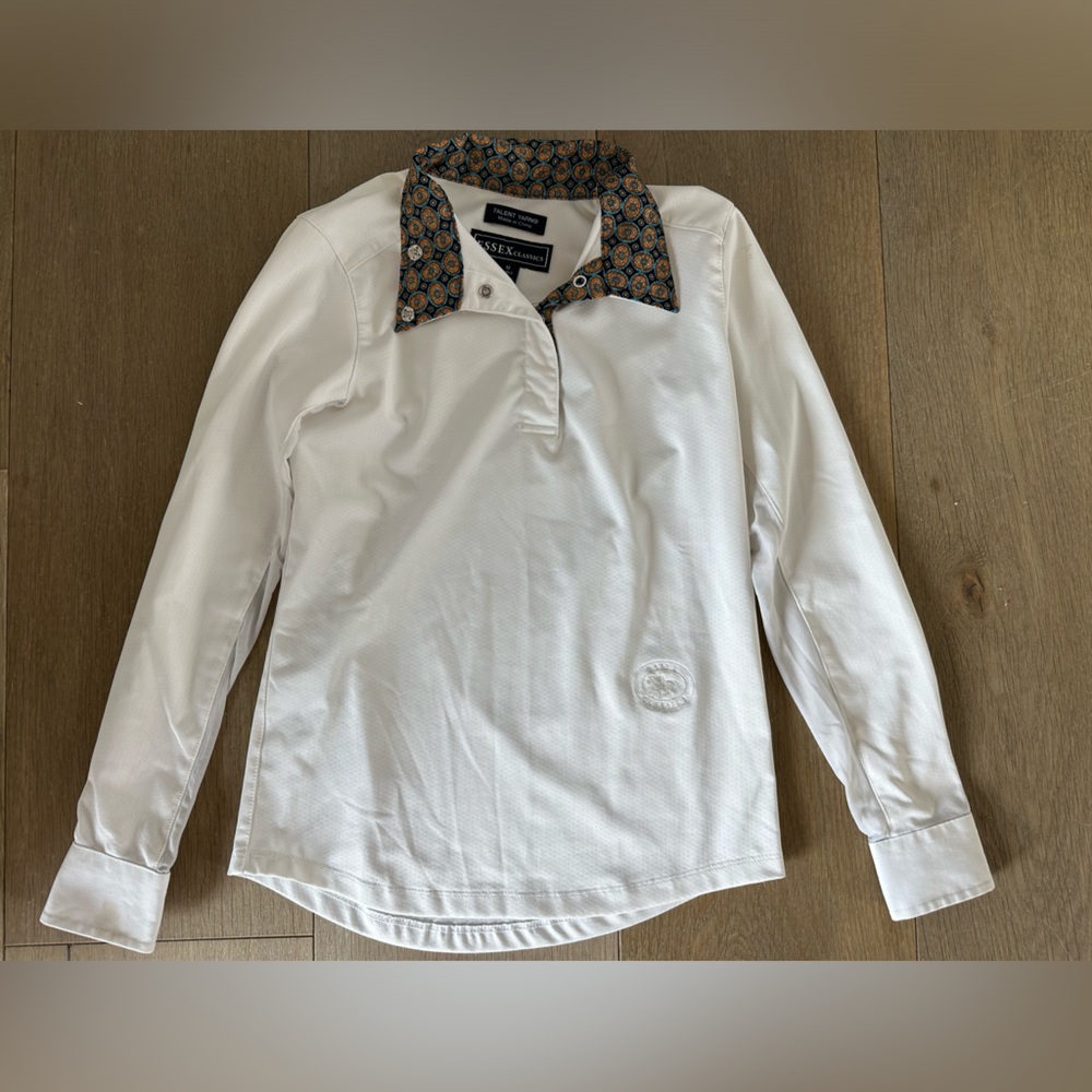 Essex classics kids girls riding show shirt size M